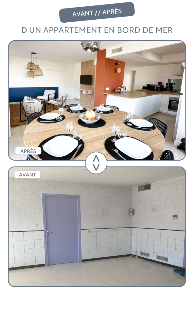 Rénovation appartement avant travaux apres travaux.